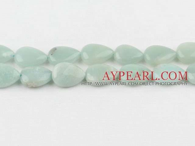 amazon beads,13*18mm flat teardrop,Sold per 15.75-inch strands