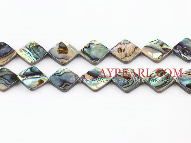 paua shell beads,14mm diagonal,Sold per 15.75-inch strands