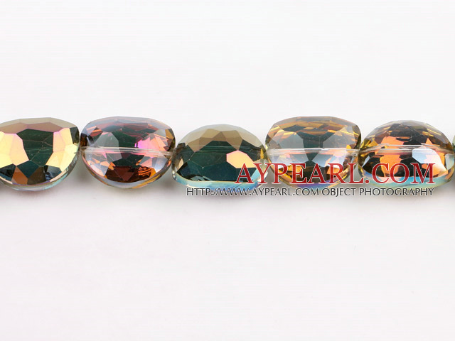 manmade crystal beads,10*18*23mm,accompany with colors ,Sold per 14.17inch strand