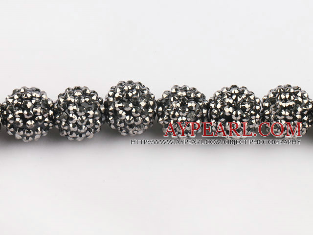 Acrylic bali beads,18mm,silver,Sold per 14.17-inch strand