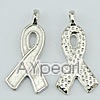 imitation silver metal beads, 12mm, tie shape pendant, sold by per pkg