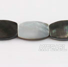black lip shell beads,13*18mm rectangle,round corner,sold per 15.75-inch strand