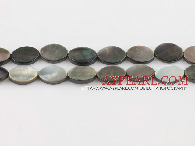 black lip shell beads,10*14mm egg,sold per 15.75-inch strand