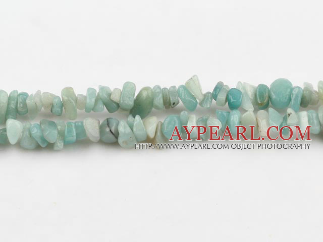 Chip Stone Beads, 3*7mm Amazon stone, Sold per 35.4-inch strand