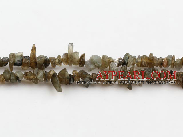 flashing Stone chips ,3*7mm, sold per 35.43-inch strand