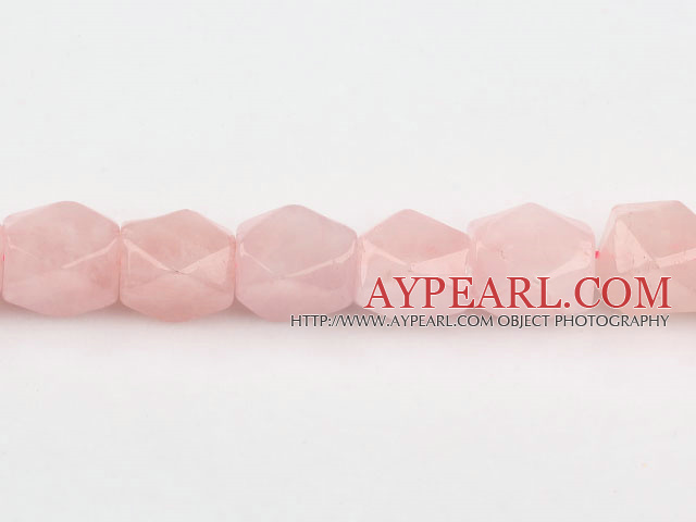 rose quartz beads,13*18mm octagon,Sold per 15.75-inch strands