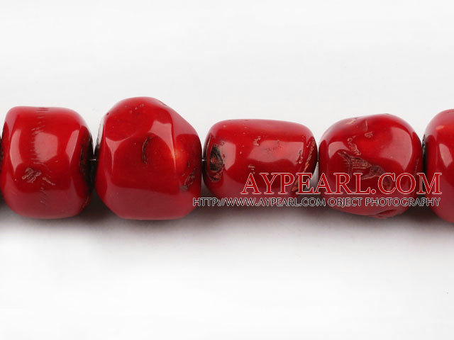 coral beads,20*25mm baroque,red,Grade AB,about 3 strands/kg