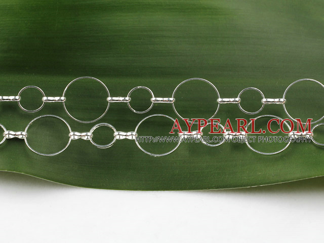 alloy chain ,8*14mm, hollow,sold per 39.37-inch strand