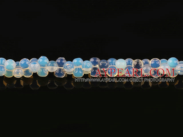 opal gemstone beads,6*11mm bone,sold per 15.35inches strand