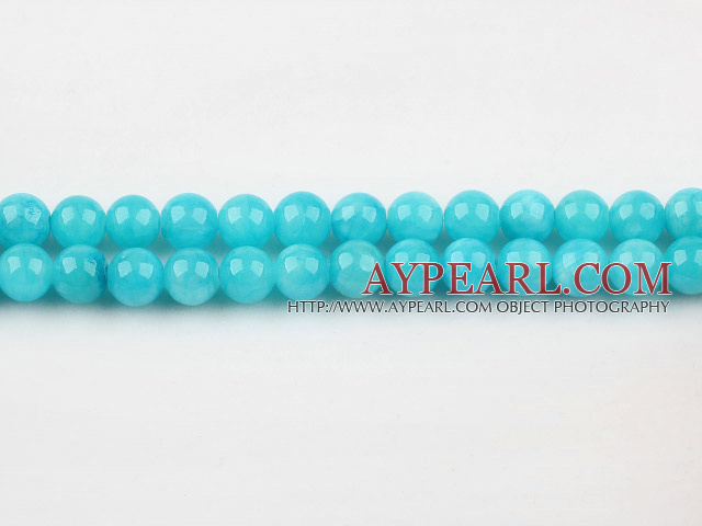 color jade beads,8mm,blue,sold per 15.75-inch strand