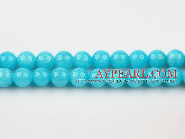 color jade beads,10mm,blue,sold per 15.75-inch strand