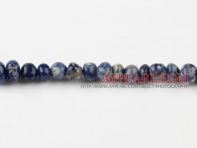 Sodalite stone beads,9*12mm,sold per 15.75-inch strand