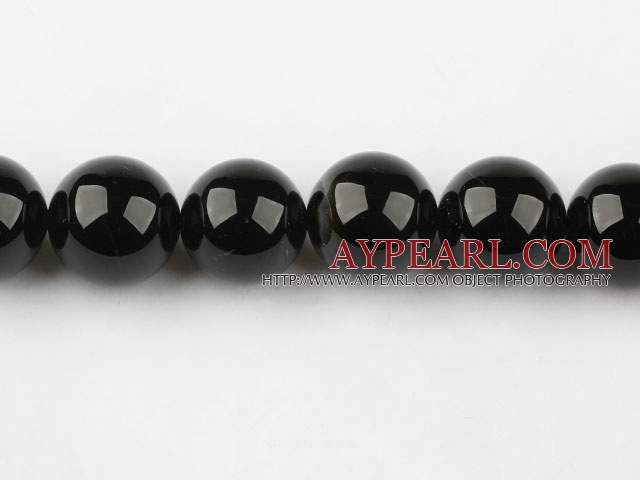 black agate beads,20mm round,,Grade A ,Sold per 15.35-inch strands