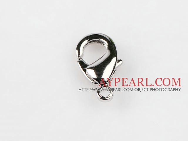 Lobster claw clasp, copper,silver color,7*13mm. Sold per pkg of 500.