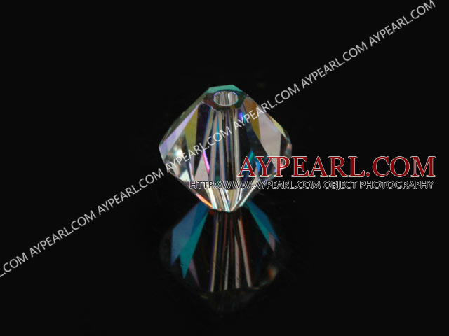 Austrian crystal beads, 5mm bicone,transparent. Sold per pkg of 720.