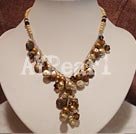 Wholesale Jewelry-Austra crystal pearl necklace