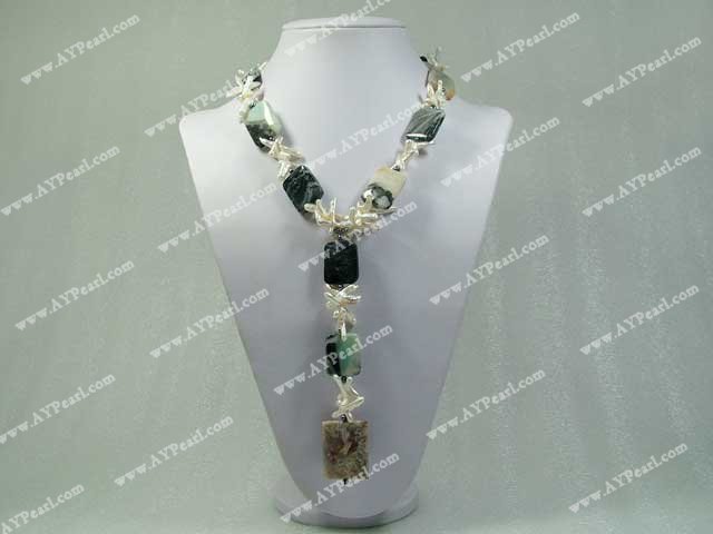 gem pearl necklace