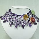 Wholesale Jewelry-amethyst necklace