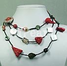 Wholesale Gemstone Necklace-multi-gem necklace