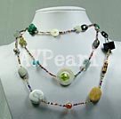 Wholesale Gemstone Jewelry-multi-gem necklace