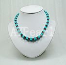 turquoise bloodstone necklace