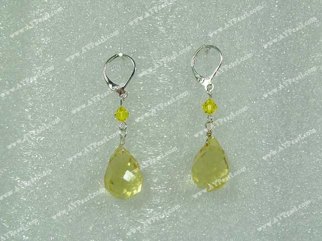 crystal earring