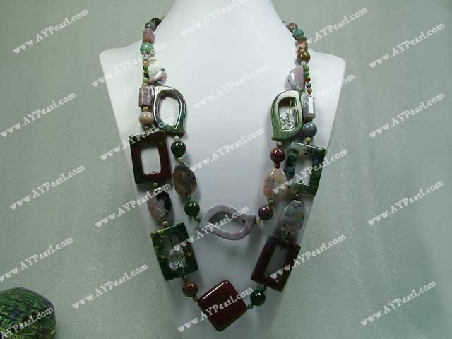 indian agate necklace