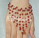 Wholesale Gemstone Jewelry-red agate bracelet