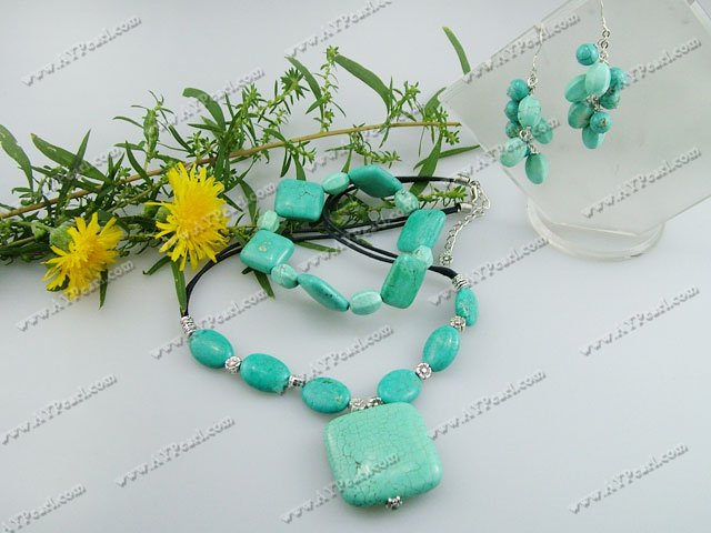 turquoise set