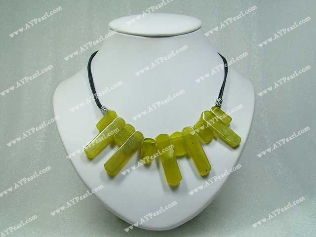 olivine necklace