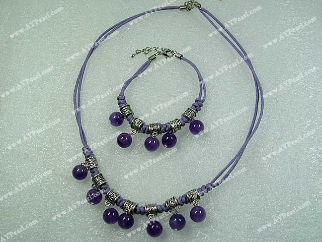 amethyst set