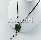 Wholesale Gemstone Necklace-indian agate necklace