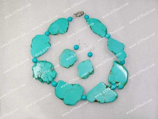 blue turquoise set