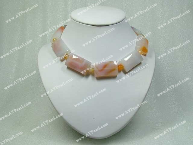 agate necklace