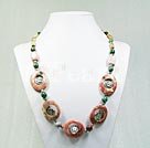 Wholesale Gemstone Necklace-gem agate necklace