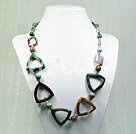 Wholesale Gemstone Necklace-indian agate necklace