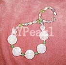 Wholesale Gemstone Jewelry-rose quartz necklace