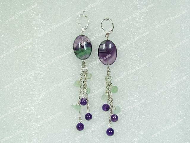 Fluorite earring