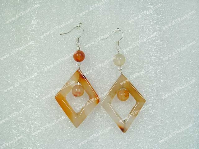 agate earrings