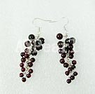 Wholesale Gemstone Earrings-garnet necklace