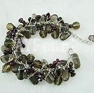 Wholesale Jewelry-garnet crystal bracelet