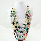 Wholesale Gemstone Necklace-multi-stone necklace