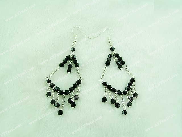 crystal earrings