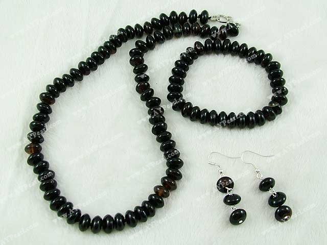 black agate set