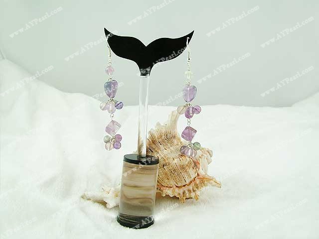 fluorite earring