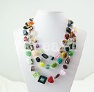 Wholesale Gemstone Necklace-multi-stone necklace