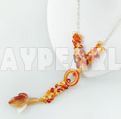 Wholesale Gemstone Necklace-agate necklace