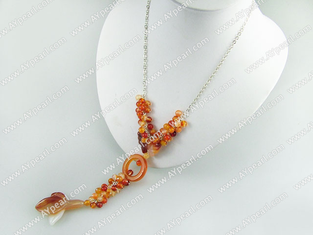 agate necklace