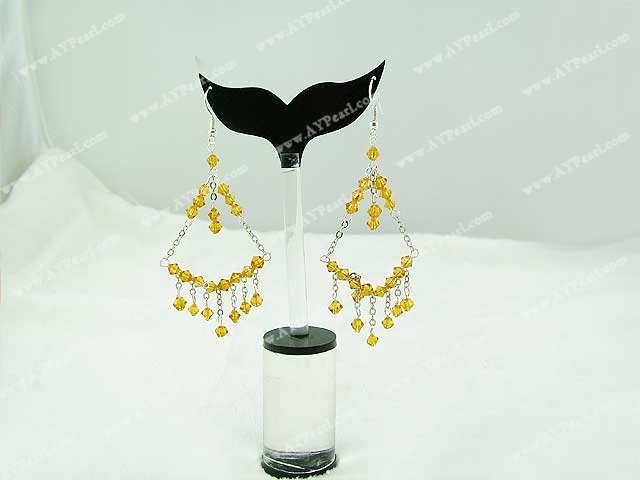 crystal earrings