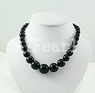 Wholesale Gemstone Jewelry-faceted agate necklace